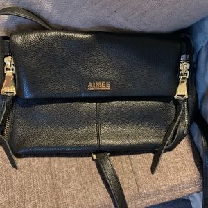 Aimee Kestenberg leather shoulder/crossbody bag